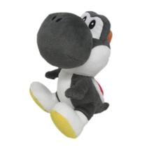 Brinquedo de pelúcia Little Buddy Super Mario Bros All Star Black Yoshi 7"