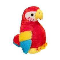 Brinquedo De Pelúcia Macio Papagaio Boneco Magnético De Apoio Para Ombro Animal De Pelúcia Cartoon