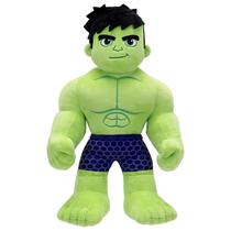 Brinquedo de pelúcia Marvel Spidey e seus incríveis amigos Hulk 40cm