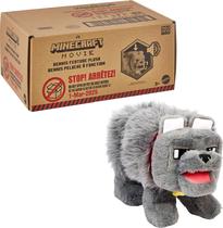 Brinquedo de pelúcia Mattel Minecraft Interactive Dennis The Wolf