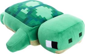 Brinquedo de pelúcia Mattel Minecraft Turtle Stuffed Bicho 30cm