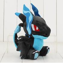 Brinquedo de pelúcia Mega Plush Blue Charizard 22cm para crianças
