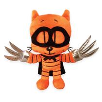 Brinquedo de Pelúcia MerryMakers Dog Man's Cat Kid - 6,5 Polegadas - Laranja