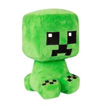 Brinquedo de pelúcia Minecraft Creeper verde/preto 26cm Brinquedo de pelúcia Minecraft Creeper verde/preto 26cm