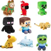 Brinquedo de Pelúcia Minecraft - Novo e Aleatório