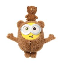 Brinquedo de pelúcia MINISO Minions Bob+Tim, fantasia de 28 cm para crianças Brinquedo de pelúcia MINISO Minions Bob+Tim, fantasia de 28 cm para crianças