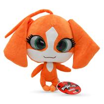 Brinquedo de pelúcia Miraculous Ladybug Kwami Mon Ami Barkk The Dog 23cm