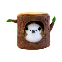 Brinquedo De Pelúcia Ninho De Pássaro Realista Para Meninos E Meninas, Presente Criativo De