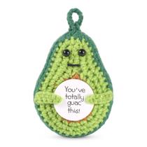 Brinquedo de pelúcia NQEUEPN Funny Positive Abacate com cartão de incentivo