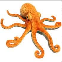 Brinquedo de pelúcia OUKEYI Realistic Octopus de 21,6 polegadas para crianças