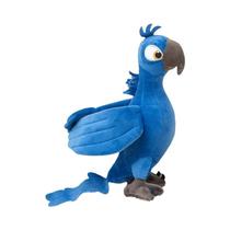 Brinquedo De Pelúcia Papagaio Azul De 35cm, Animal De Estimação Macio, Presente De Natal Fofo Para Brinquedo De Pelúcia Papagaio Azul De 35cm, Animal De Estimação Macio, Presente De Natal Fofo Para
