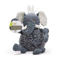 Brinquedo de Pelúcia para Cachorro HuggleHounds Elefante Ellamae Grande com Apito Brinquedo de Pelúcia para Cachorro HuggleHounds Elefante Ellamae Grande com Apito