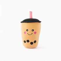 Brinquedo de Pelúcia para Cachorro ZippyPaws NomNomz Chá de Leite com Boba com Apito