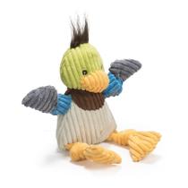 Brinquedo de Pelúcia para Cães HuggleHounds Dillie Duck Knottie Pequeno