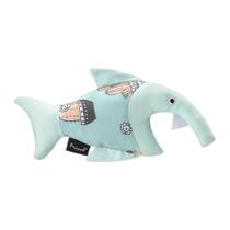 Brinquedo de Pelúcia para Gatos Buddy Shark Azul - Pp245 - Multilaser