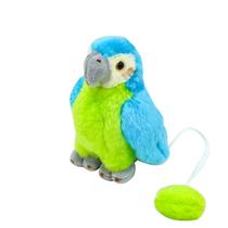Brinquedo de pelúcia Parrot Bird Doll, 12 cm, bicho de pelúcia macio