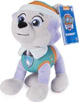 Brinquedo de pelúcia Paw Patrol Everest de 8 polegadas em pé para crianças a partir de 3 anos