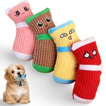Brinquedo De Pelúcia Pet Canelada Para Cães Gato Cachorro Pequenos e Filhotes Shitzu Pinscher Lulu