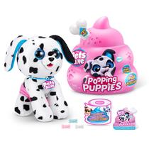 Brinquedo de pelúcia Pets Alive Pooping Puppies Dalmatian ZURU Girls