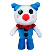 Brinquedo de pelúcia PIGGY Clowny Stuffed Animal Série 1, colecionável