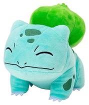 Brinquedo de pelúcia Pokémon Bulbasaur Sleeping 12cm - pkw2782