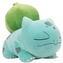 Brinquedo de pelúcia Pokémon Bulbasaur Sleeping 45 cm oficialmente licenciado