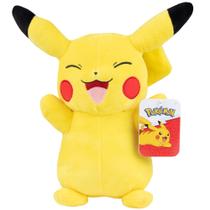 Brinquedo de pelúcia Pokémon Pikachu 30cm - oficialmente licenciado