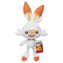 Brinquedo de pelúcia Pokémon Scorbunny 20cm - Espada e Escudo 2+
