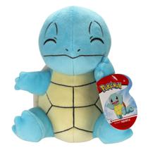 Brinquedo de pelúcia Pokémon Squirtle de 20 cm de qualidade premium oficial Brinquedo de pelúcia Pokémon Squirtle de 20 cm de qualidade premium oficial