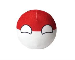 Brinquedo de pelúcia Polandball de 20 cm para todas as idades