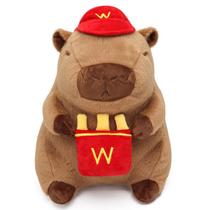 Brinquedo de pelúcia Ponjauk French Fries Capybara 45cm para crianças