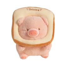 Brinquedo De Pelúcia Porquinho Rosa, Animal De Estimação Macio E Fofo, Almofada Em Forma De Pão Brinquedo De Pelúcia Porquinho Rosa, Animal De Estimação Macio E Fofo, Almofada Em Forma De Pão