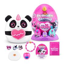 Brinquedo de Pelúcia Rainbocorns Eggzania Mini Mania Panda - Para Meninas