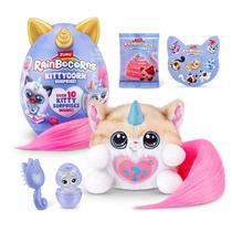 Brinquedo de pelúcia Rainbocorns Kittycorn Surprise Series 3 ZURU