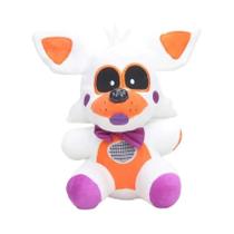 Brinquedo De Pelúcia Raposa Branca E Amarela 25cm, Boneco De Animal De Estimação, Periféricos De