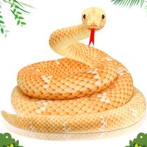 Brinquedo de pelúcia realista Snake Hiboom Giant de 2,8 m Brinquedo de pelúcia realista Snake Hiboom Giant de 2,8 m