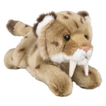 Brinquedo de pelúcia Rhode Island Novelty Heirloom Laying Sabertooth Tiger