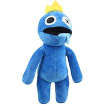Brinquedo de pelúcia Robloxs Rainbow Friends 30cm azul