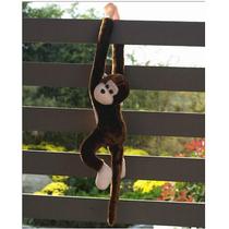 Brinquedo de pelúcia Screech Monkey Doll Gibbons para crianças de 54 cm - Café Brinquedo de pelúcia Screech Monkey Doll Gibbons para crianças de 54 cm - Café