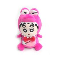 Brinquedo de pelúcia Shin Chan Anime rosa 30cm