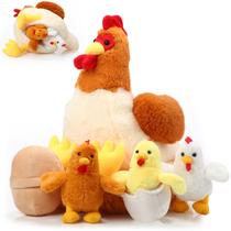 Brinquedo de Pelúcia Skylety Chicken - Galinha Poedeira Brinquedo de Pelúcia Skylety Chicken - Galinha Poedeira