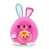 Brinquedo de pelúcia Snackles Bunny Super Size 35 cm com lanche Chupa Chups Brinquedo de pelúcia Snackles Bunny Super Size 35 cm com lanche Chupa Chups