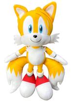 Brinquedo de Pelúcia Sonic e Tails - 30cm