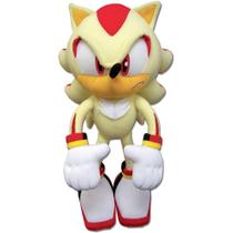 Brinquedo de pelúcia Sonic The Hedgehog Great Eastern Super Shadow 12 cm Brinquedo de pelúcia Sonic The Hedgehog Great Eastern Super Shadow 12 cm