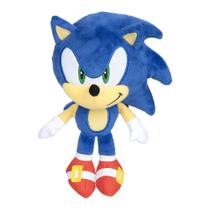 Brinquedo de pelúcia Sonic The Hedgehog Modern Sonic 23 cm colecionável Brinquedo de pelúcia Sonic The Hedgehog Modern Sonic 23 cm colecionável