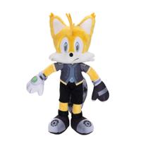 Brinquedo de Pelúcia Sonic The Hedgehog Sonic Prime Tails - 33cm+ (3 anos+)