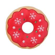 Brinquedo De Pelúcia Sonoro De Natal Para Cães E Gatos: Papai Noel, Alce, Homem De Gengibre, Donut -