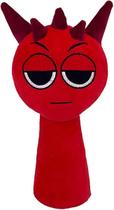Brinquedo de pelúcia Sprunki Game Plush 25 cm vermelho para crianças e adultos Brinquedo de pelúcia Sprunki Game Plush 25 cm vermelho para crianças e adultos