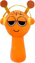 Brinquedo de pelúcia Sprunki Game Sprunki Toys Wenda 20 cm laranja
