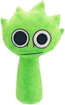 Brinquedo de pelúcia Sprunki Game Wenda 20 cm verde escuro para crianças e adultos